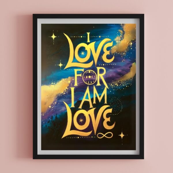 006 I Love _Infinite Heart_ Rolled Print